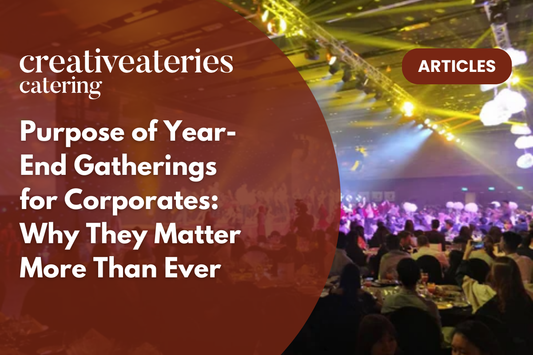 Purpose of Year-End Gatherings for Corporates: Why They Matter More Than Ever