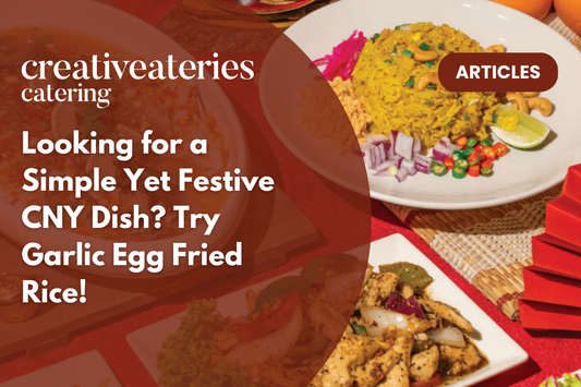 Looking for a Simple Yet Festive CNY Dish? Try Garlic Egg Fried Rice!