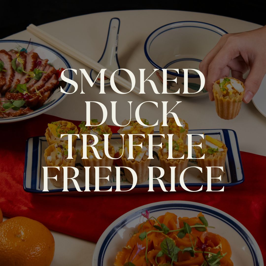 Smoked Duck Truffle Fried Rice