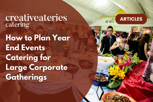 How to Plan Year End Events Catering for Large Corporate Gatherings
