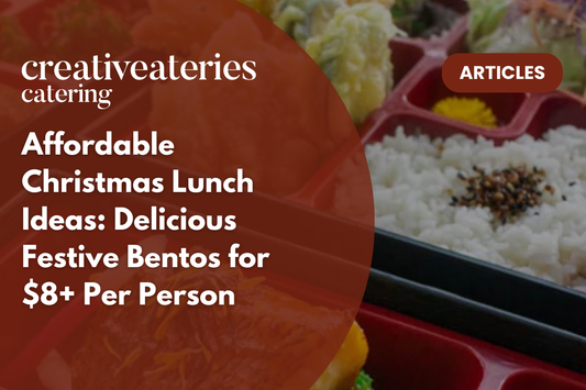 Affordable Christmas Lunch Ideas: Delicious Festive Bentos for $8+ Per Person
