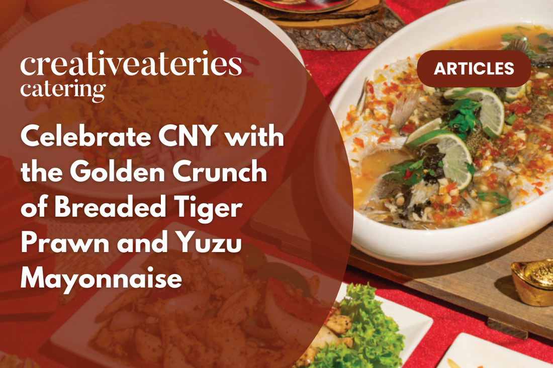 Celebrate CNY with the Golden Crunch of Breaded Tiger Prawn and Yuzu Mayonnaise