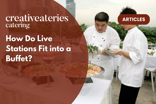 How Do Live Stations Fit into a Buffet?