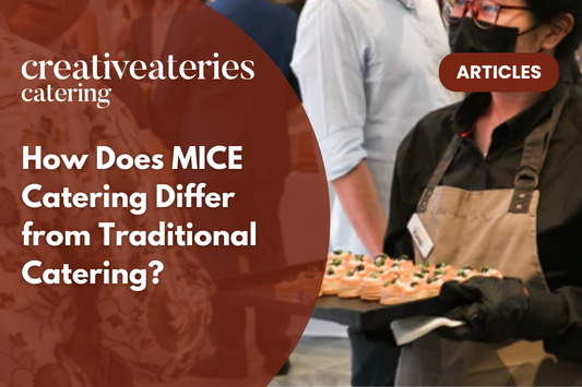 How Does MICE Catering Differ from Traditional Catering?