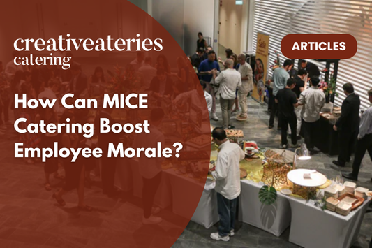 How Can MICE Catering Boost Employee Morale?