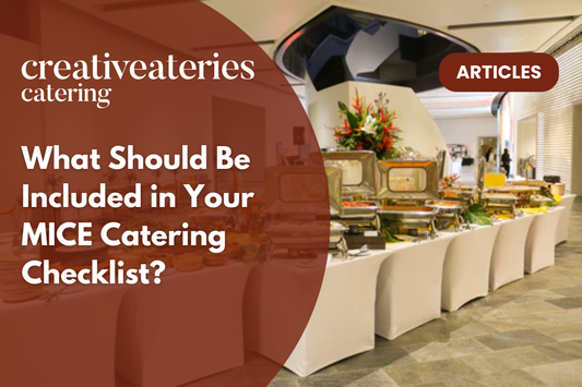 What Should Be Included in Your MICE Catering Checklist?