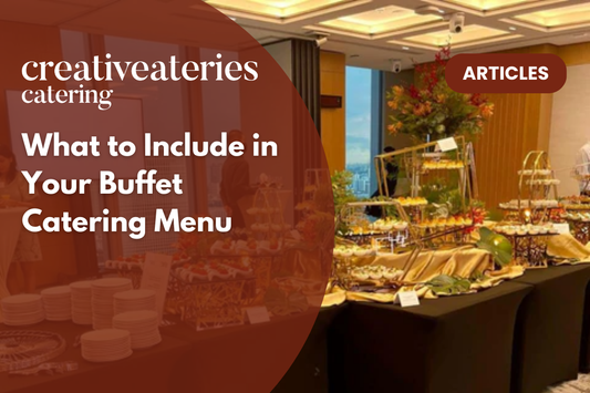 What to Include in Your Buffet Catering Menu